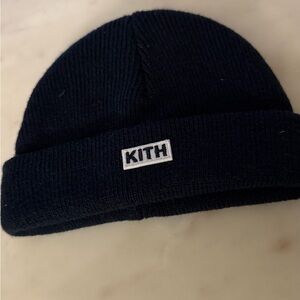 Kith Kids Baby Navy Knit Beanie